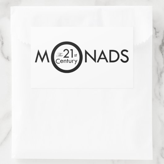 Sticker Monads rectangulaire (Sac)
