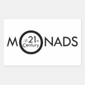 Sticker Monads rectangulaire (Devant)