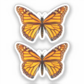 Sticker Monarch Butterfly (Recto)