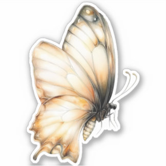 Sticker Monde de la fée au miel doré – Papillons