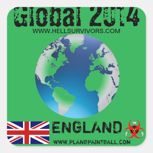Sticker mondial Angleterre 2014 (Devant)
