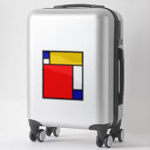 Sticker Mondrian 4 (Sur valise)