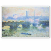 Sticker Monet - Pont de Waterloo, Londres, (Devant)