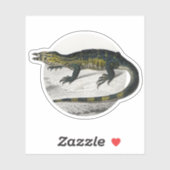 Sticker Moniteur Lizard (Feuille)