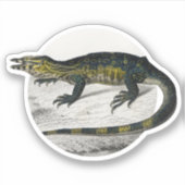 Sticker Moniteur Lizard (Devant)
