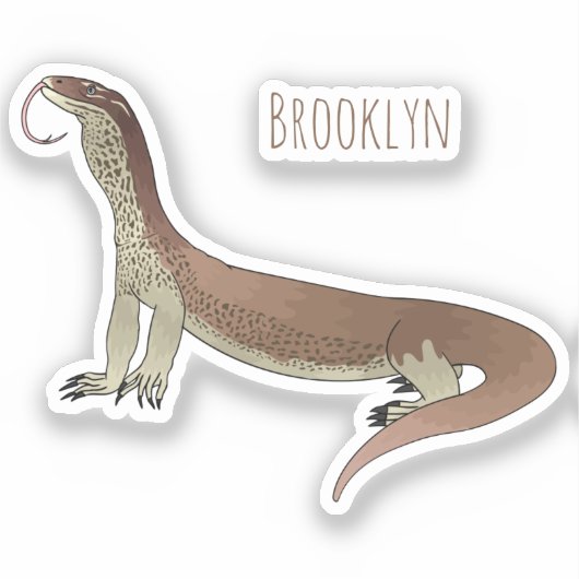 Sticker Monitor lizard (Recto)