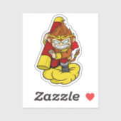 STICKER MONKEY KING SUN WUKONG (Feuille)