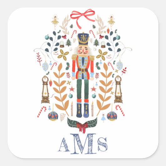 Sticker Monogram Ballet Nutcracker (Devant)