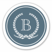 Sticker Monogram design (Devant)