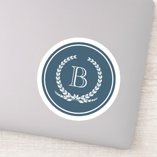 Sticker Monogram design (Détail)