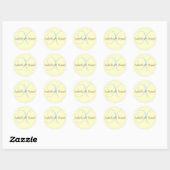Sticker Monogram Mariage Monogram (Feuille)