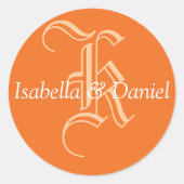 Sticker Monogram Mariage Monogram (Devant)