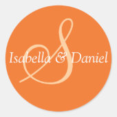 Sticker Monogram Mariage Monogram (Devant)