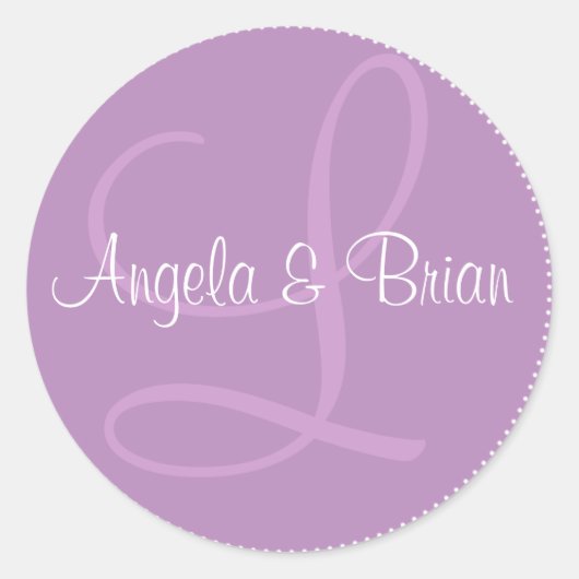 Sticker Monogramme (Devant)