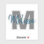 Sticker Monogramme (Feuille)