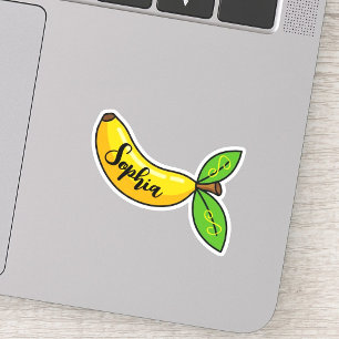 Sticker Monogramme de nom personnalisé   Professeur de ban