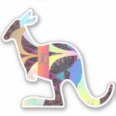 Sticker Monogramme Kangaroo R (Devant)