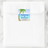 Sticker Monogramme Plage - SRF (Sac)