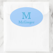 Sticker - Monogramme portant le nom 3 (Sac)