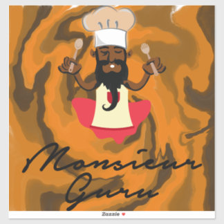 Sticker Monsieur Guru