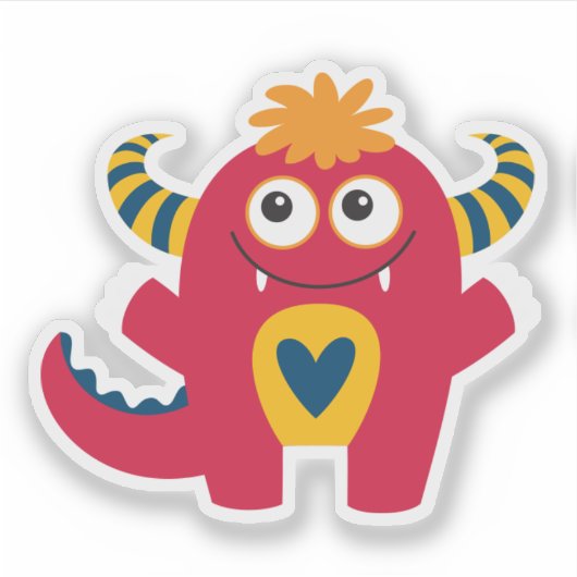 Sticker Monster (Devant)