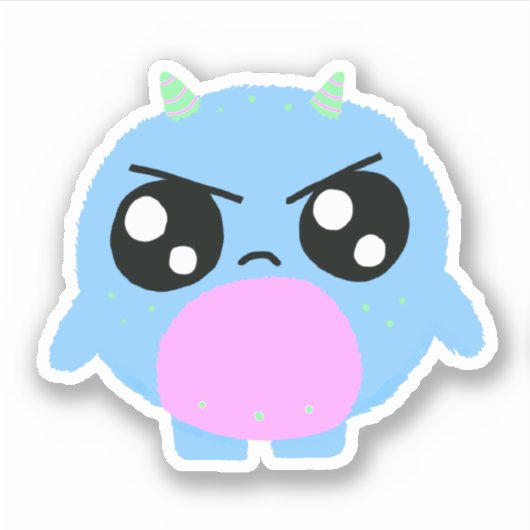 Sticker Monster (Devant)
