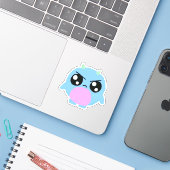 Sticker Monster (Ordinateur portable avec iPhone)