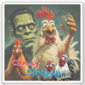 Sticker “Monster BFFs” Anna & Stan Vinyl  (Recto)