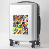 Sticker monster créatures horreur BD art (Sur valise)