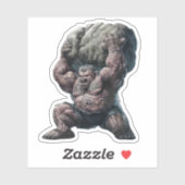 Sticker Monster de la bête (Feuille)