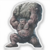 Sticker Monster de la bête (Devant)