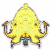 Sticker Monster face de dieu (Devant)