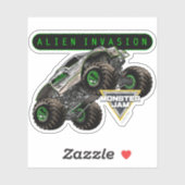 Sticker Monster Jam Alien Invasion & Logo (Feuille)
