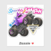 Sticker Monster Jam Sparkle Smash Big Air (Feuille)