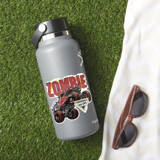 Sticker Monster Jam Zombie Pleine Throttle (HydroFlask Insitu)