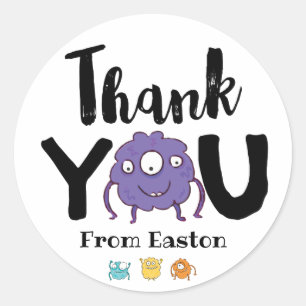 Sticker Monster Merci