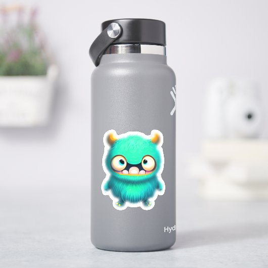 Sticker Monster monstre de Whimsical pour enfants (HydroFlask)