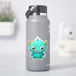 Sticker Monster monstre de Whimsical pour enfants