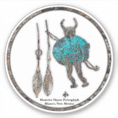 Sticker Monster Slayer Petroglyph (Devant)