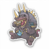 Sticker - Monster Tea Party Behemoth (Voorkant)
