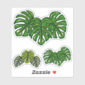 Sticker Monstera Leaves (Feuille)