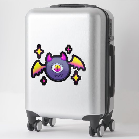 Sticker Monstre (Sur valise)