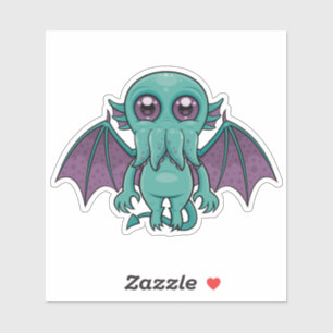 Sticker Monstre Cthulhu, bébé mûr
