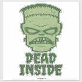 Sticker Monstre de Dead Inside (Feuille)