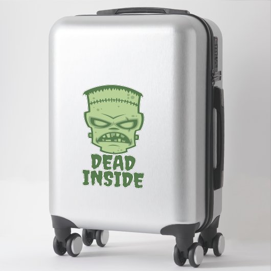 Sticker Monstre de Dead Inside (Sur valise)