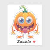 Sticker Monstre d'Halloween (Feuille)