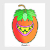 Sticker Monstre tomate (Feuille)