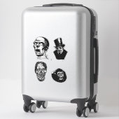 Sticker Monstres déplaisants Créatures Horreur Art illustr (Sur valise)