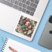 Sticker Monstres entre hommes - gothique baroque (Ordinateur portable avec iPhone)