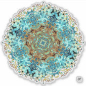 Sticker Monstres Mandala 4 (Devant)